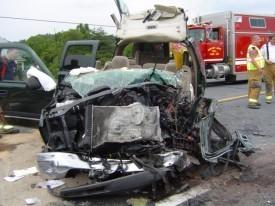 Motor Vehicle Crash with Entrapment - Route 26 at Frederick County Line - August 2005