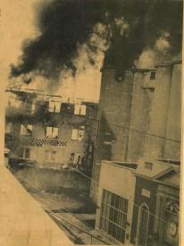 Mounty Airy Mill Fire - May 1969 - Carroll County Times Photo