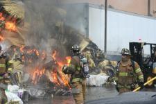 Warehouse Fire - Dede Road, Reese - September 2006
