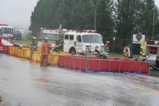 Warehouse Fire - Dede Road, Reese - September 2006