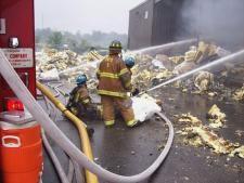 Warehouse Fire - Dede Road, Reese - September 2006