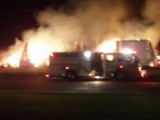 Barn Fire - Braddock Road - September 2006