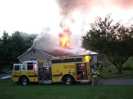 House Fire - Dogwood Drive (Mt. Airy) - August 2008