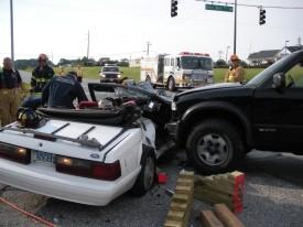 Motor Vehicle Crash - Route 26 and Klees Mill Road - June 2008