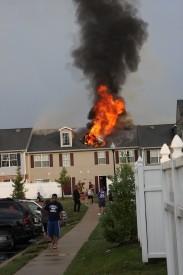 Townhouse Fire - Stone Brook Road (Sykesville) - August 2008