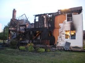 House Fire - Argonne Drive (Sykesville) - July 2008