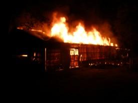 Barn Fire - Equestrian Drive - August 2008