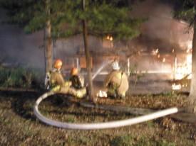 Barn Fire - Equestrian Drive - August 2008