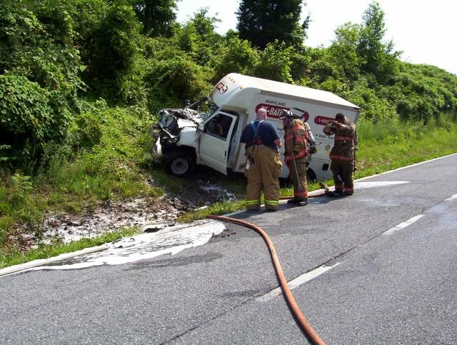 Motor Vehicle Crash with Auto Fire - Route 26 & Freter Road - June 2008