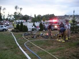 Townhouse Fire - Stone Brook Road (Sykesville) - August 2008