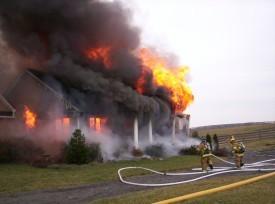 House Fire - Bennett Branch Road (Mt. Airy) - December 2008