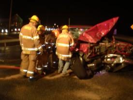 Motor Vehicle Crash with Entrapment - 1300 block of Liberty Road - March 2008