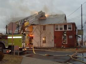Building Fire - East Ridgeville Blvd (Mt. Airy) - December 2008