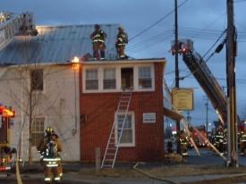 Building Fire - East Ridgeville Blvd (Mt. Airy) - December 2008