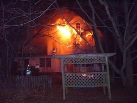 House Fire - MacClintock Drive (Lisbon) - December 2008