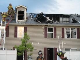 Townhouse Fire - Stone Brook Road (Sykesville) - August 2008