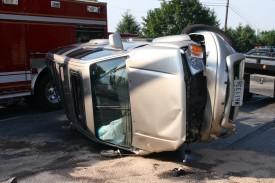 Motor Vehicle Crash with Medevac - Route 27 & Harrisville Road (Mt. Airy) - July 2008