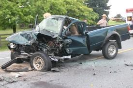 Motor Vehicle Crash with Entrapment - Route 27 & Roop Road (Mt. Airy) - July 2008