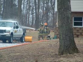 Truck Fire - Ridge Road - February 2008