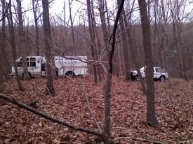 Truck Fire - Bear Branch Road - November 2008