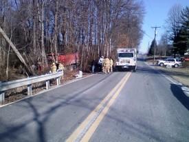Motor Vehicle Crash with Haz Mat - Route 97 and Chiseled Stone Road - January 2009