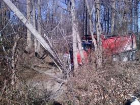 Motor Vehicle Crash with Haz Mat - Route 97 and Chiseled Stone Road - January 2009