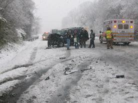 Motor Vehicle Crash with Entrapment - Route 97 & Bartholow Road - December 2009