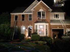House Fire - Cornwall Court (Sykesville) - August 2009