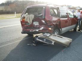 Motor Vehicle Crash with Entrapment - 1300 block of Liberty Road - March 2009