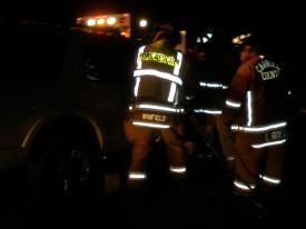 Motor Vehicle Crash with Entrapment - Streaker Road - March 2009