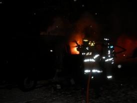 Auto Fire - Woodbine Road - February 2009