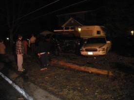 Motor Vehicle Crash with Entrapment - Streaker Road - March 2009
