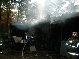 House Fire - White Rock Road - October 2009