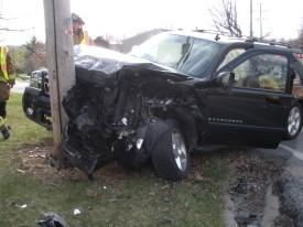 Motor Vehicle Crash - Freter Road & Old Liberty Road - April 2009