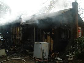 House Fire - White Rock Road - October 2009