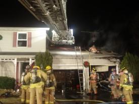 Garage Fire - Bridoon Avenue (Sykesville) - January 2009