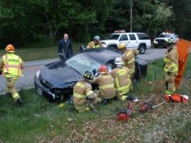 Motor Vehicle Crash with Entrapment - Woodbine Road - May 2009