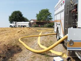 Field Fire - 200 Block of Streaker Road - July 2010