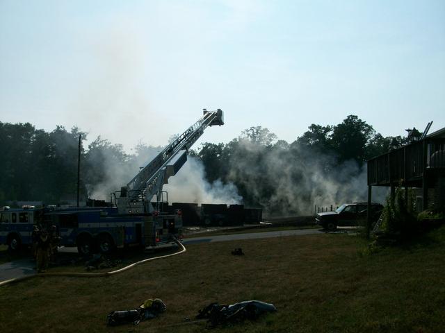 Multiple Buildings Fire - 14600 Block of Black Ankle Road - July 2010