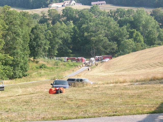 Multiple Buildings Fire - 14600 Block of Black Ankle Road - July 2010
