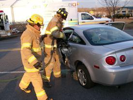 Motor Vehicle Crash with Entrapment - Klees Mill Road and Ronsdale Road - January 2010