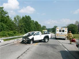 Motor Vehicle Crash - Liberty Road and Linton Road - May 2010