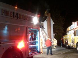 Chimney Fire - 6000 Block of Old Washington Road - December 2010