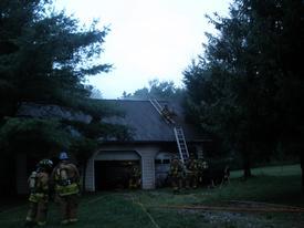 Garage Fire - 5100 Block of Perry Road - August 2010