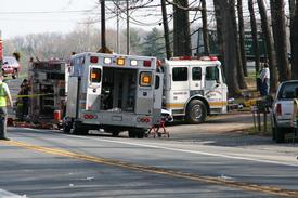 Motor Vehicle Crash with Entrapment - Ridge Road - April 2010