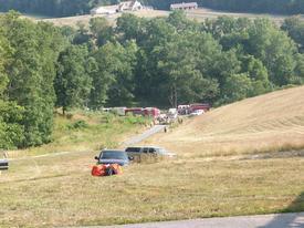 Barn Fire - Black Ankle Road, Frederick County - July 2010