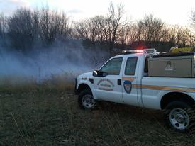 Woods Fire - 3300 Block of Salem Bottom Road - December 2010