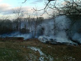 Woods Fire - 3300 Block of Salem Bottom Road - December 2010