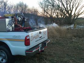 Woods Fire - 3300 Block of Salem Bottom Road - December 2010
