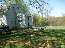 House Fire - Old Liberty Road - April 2010